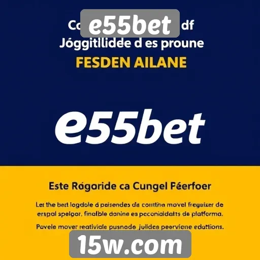 Teste de usabilidade do e55bet por jogadores frequentes
